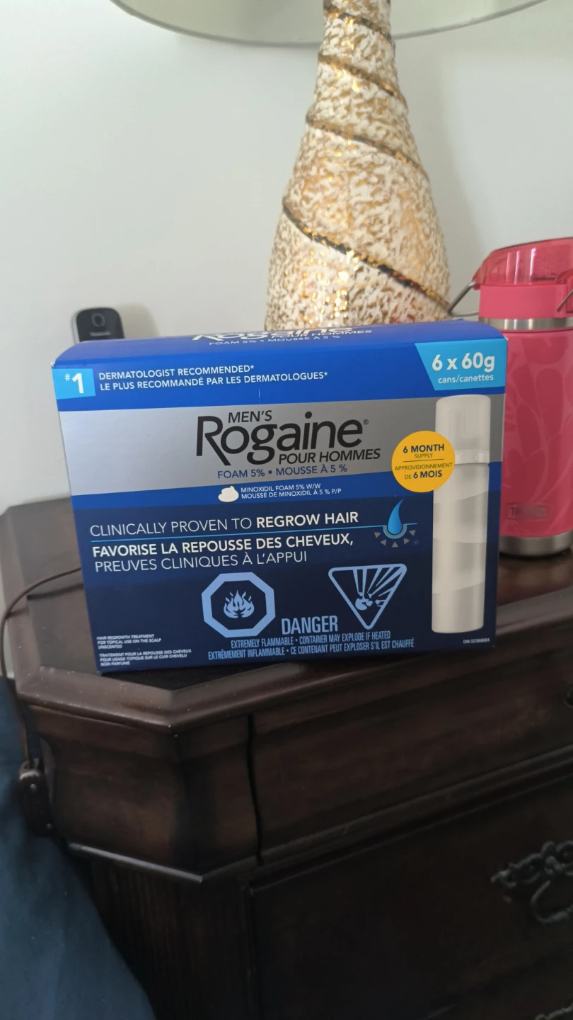 Brand New Unopened Costco Rogaine Men’s 5% Minoxidil Foam