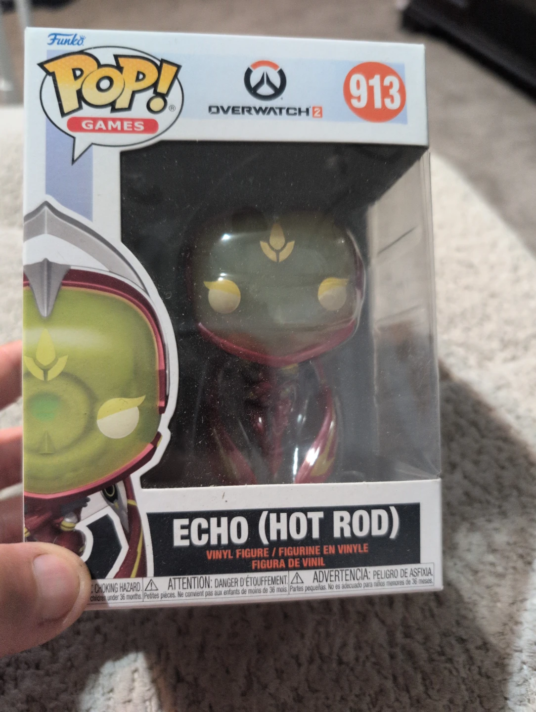 Funko Pop! Overwatch 2 Echo (Hot Rod) Vinyl Figure #913