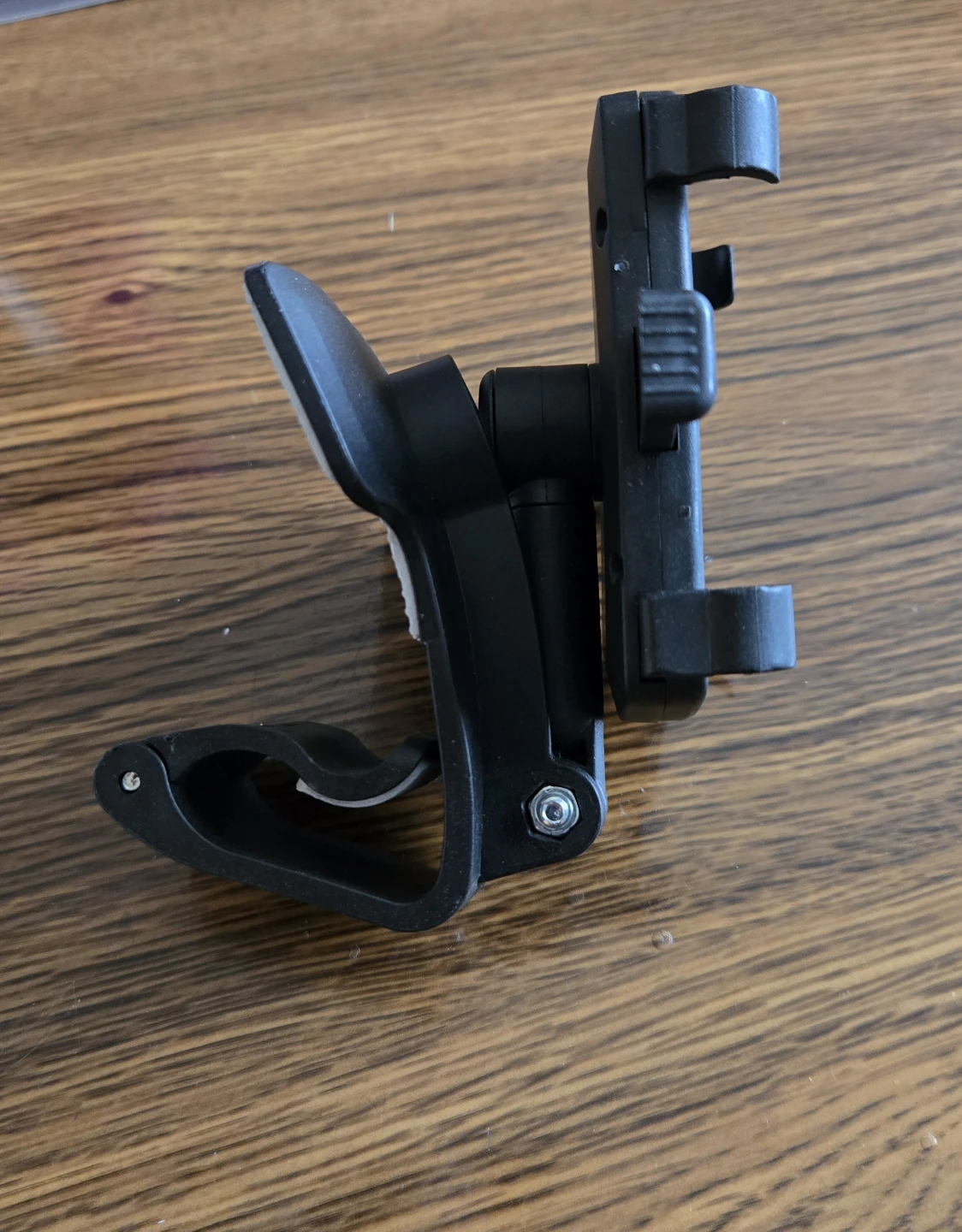Black Cell Phone Holder with Adjustable Clamp - photo 4