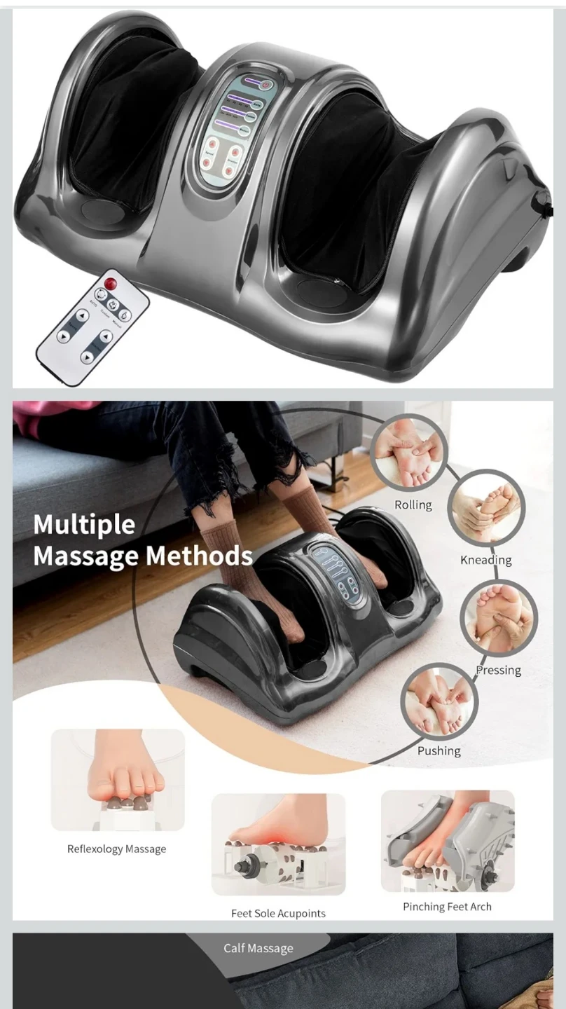 3-In-1 Foot and Leg Massage Machine