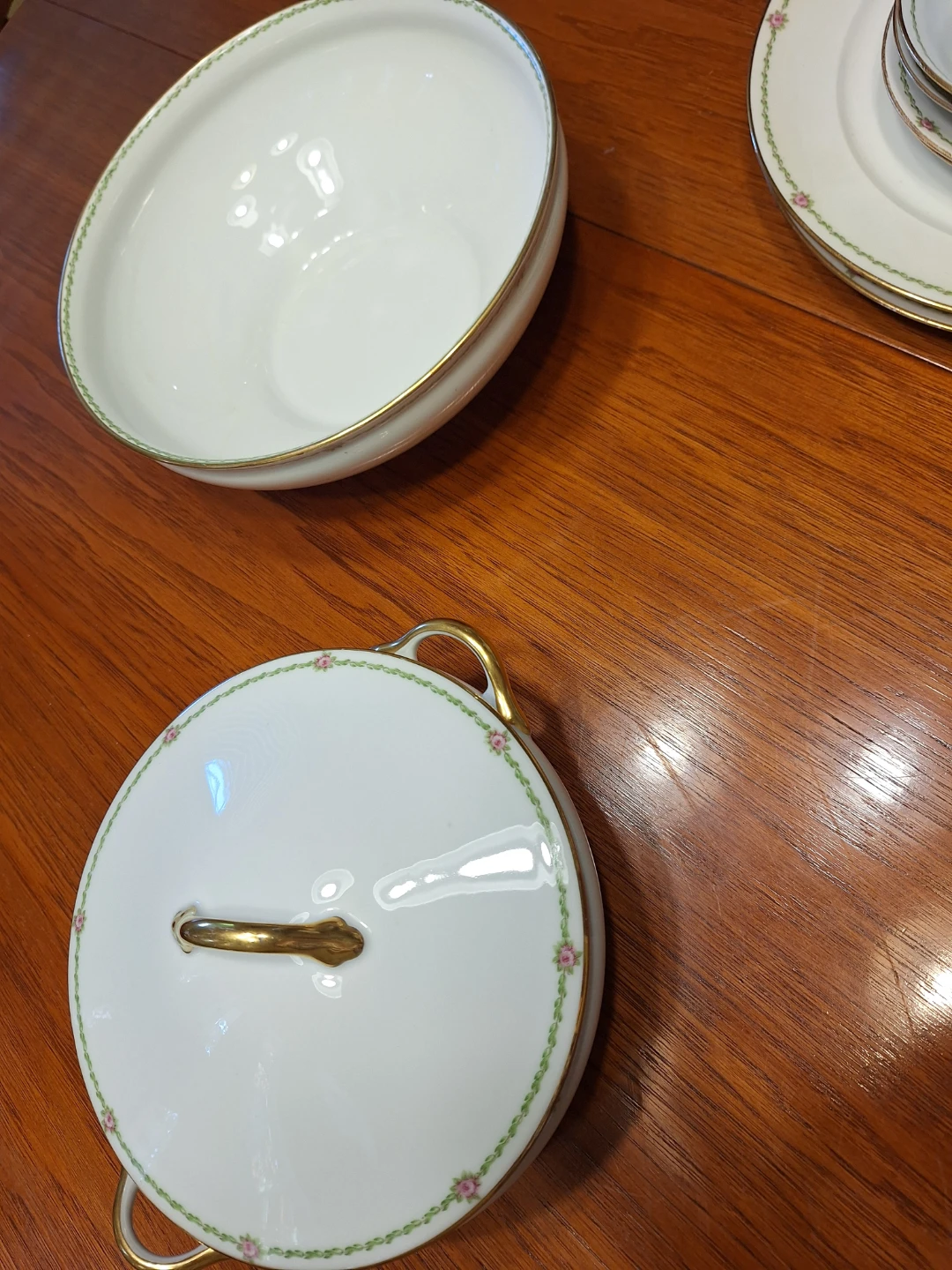 2 LIMOGES Serving bowls