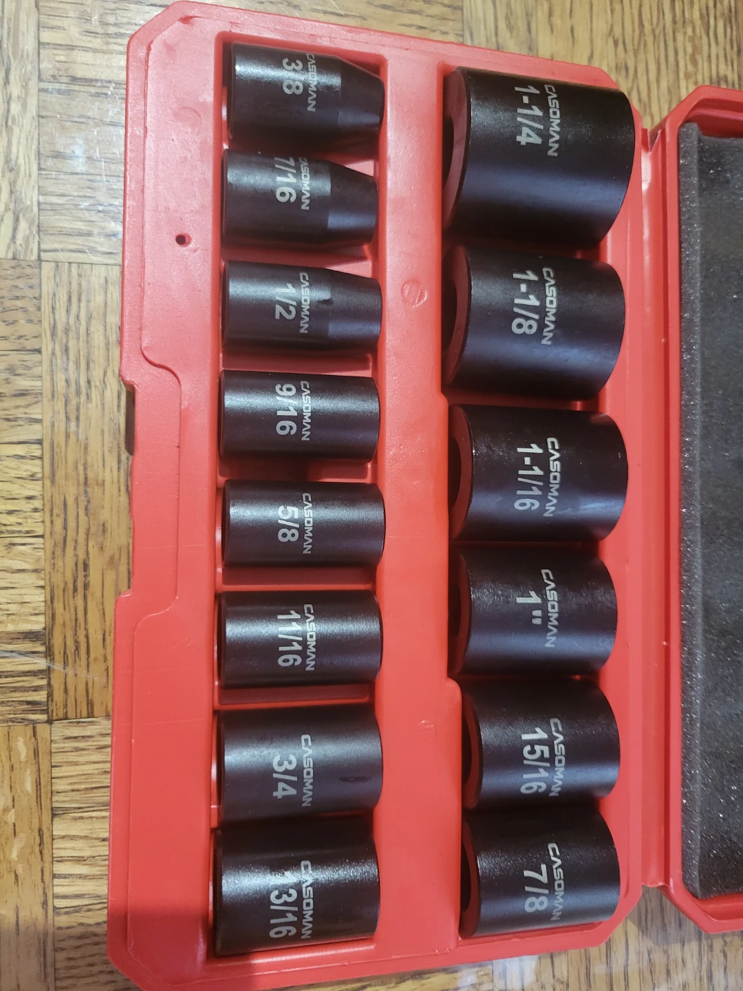 New CASOMAN 14-Piece Socket SAE Set - photo 2