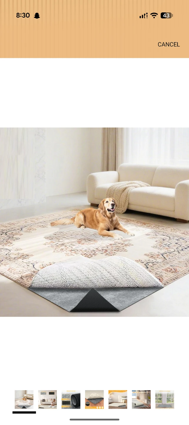 Grey Area Rug 10' x 14' - photo 4