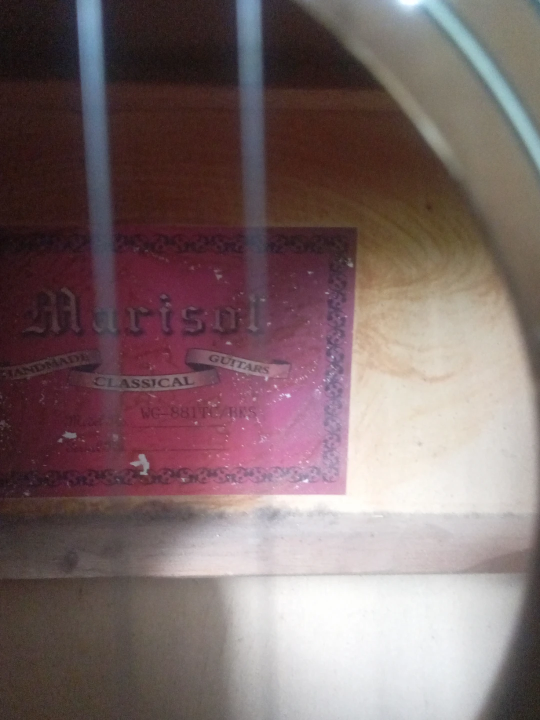 Marisol Classical Acoustic Guitar - photo 2