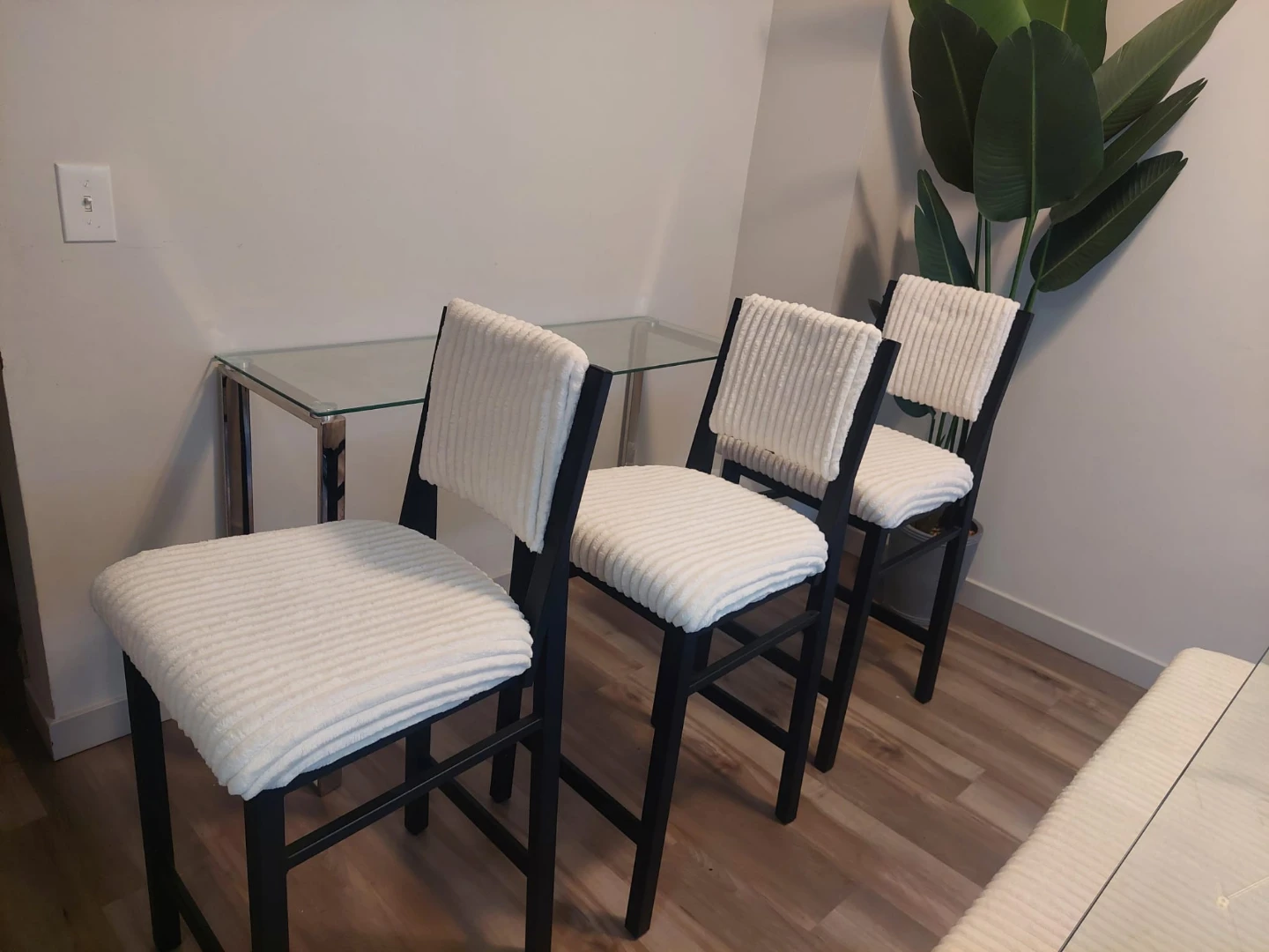Cream Corduroy dining set - photo 5
