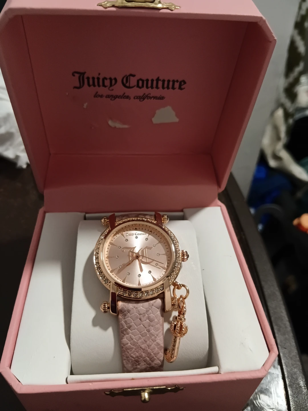 Juicy Couture Pink Watch with Charm - photo 2