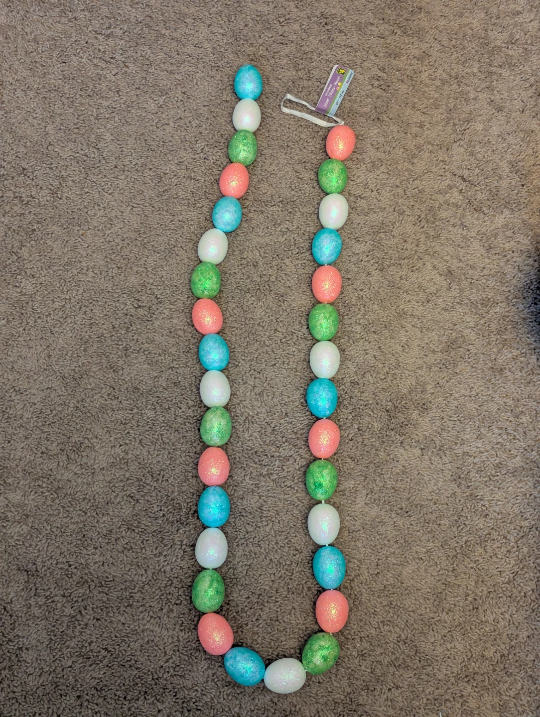 Dollarama Easter Egg Garland BNWT