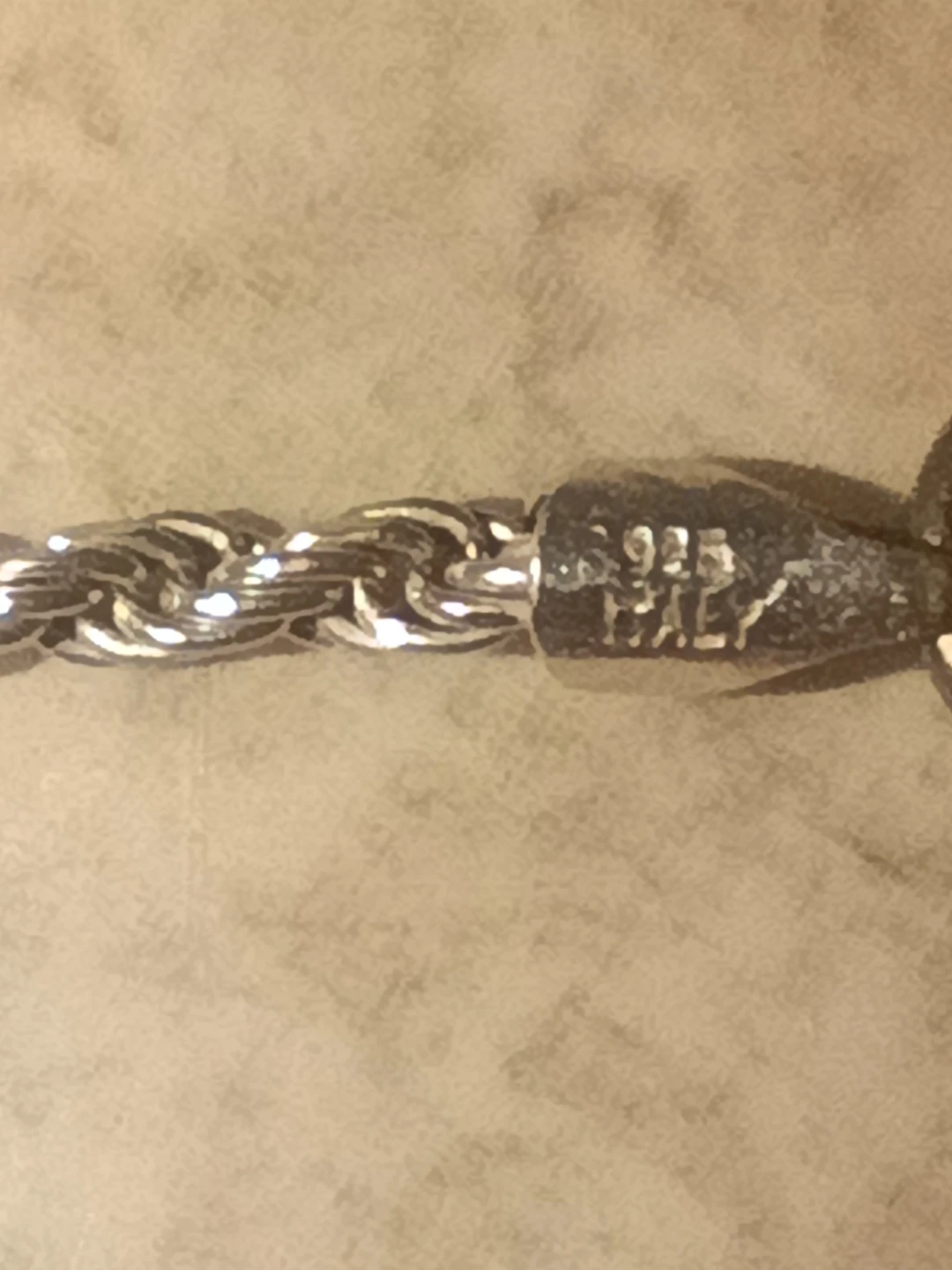 Genuine Italian 925 Sterling Silver Diamond-Cut Rope Chain (26") - photo 4