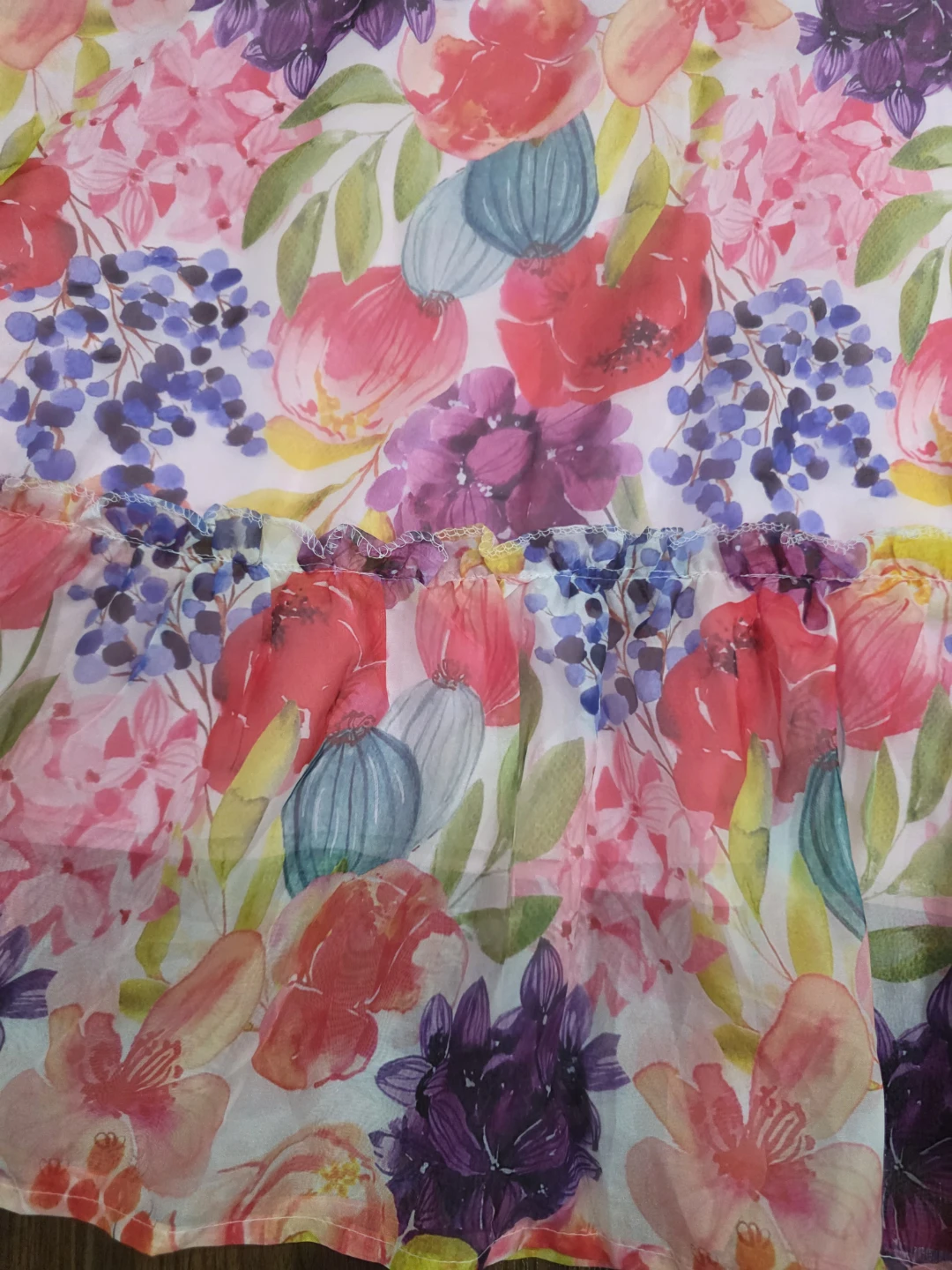 Floral Print Maxi Dress - photo 3