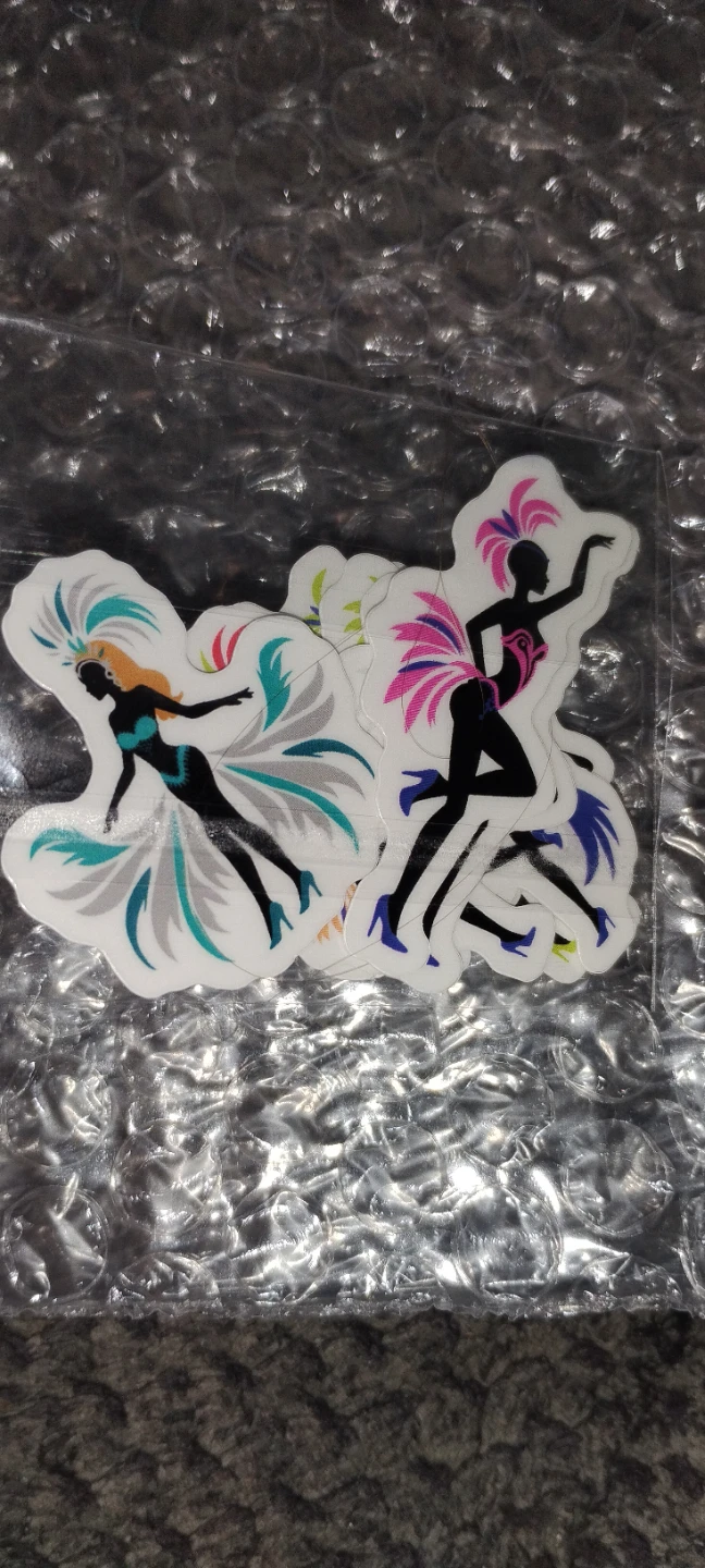 Set of dancer tattoos/ made for carabana Toronto
