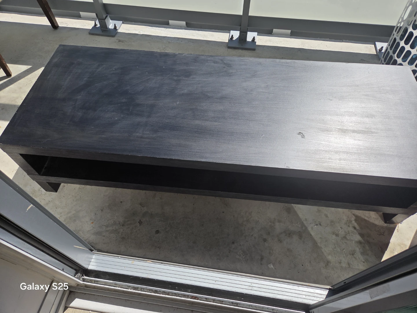 Black Console Table - photo 4