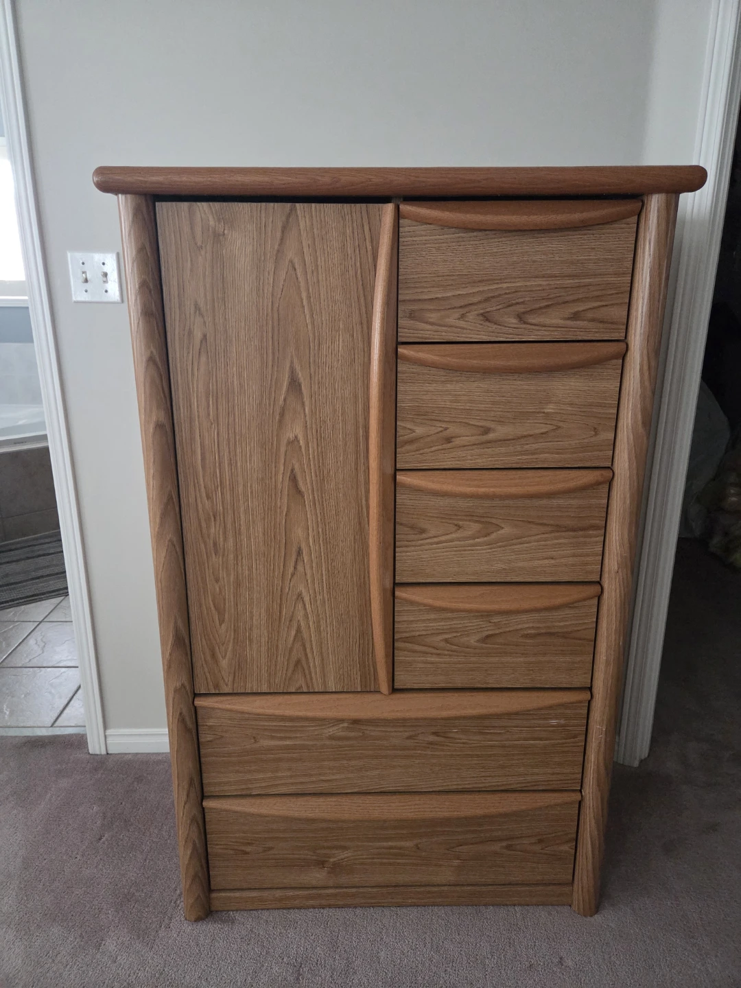 Solid Oak Bedroom Set - photo 5