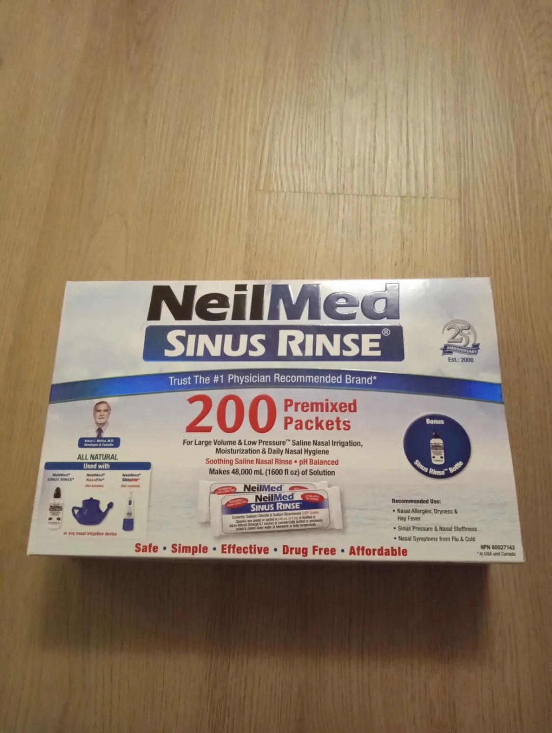 New Sinus rinse $18,
