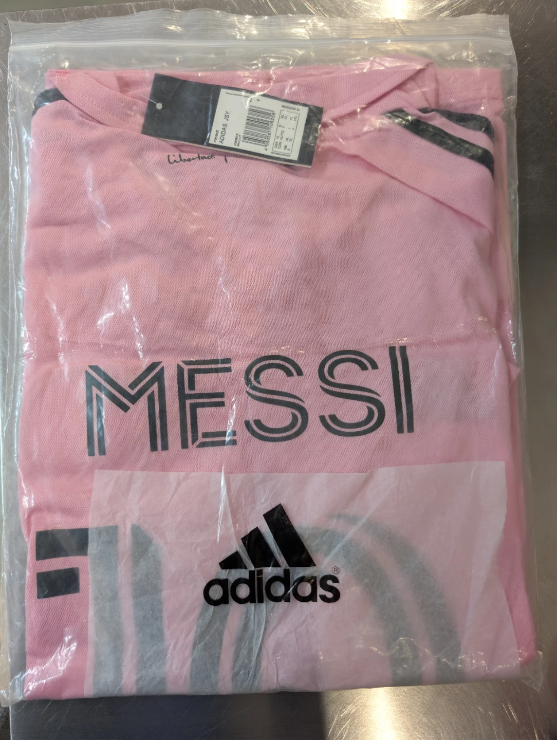 Adidas Messi Pink Inter Miami CF Jersey