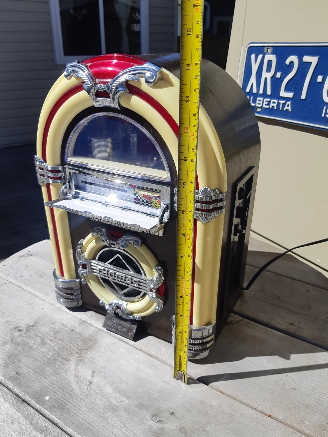 Thomas Collector's Edition Jukebox Radio and tape deck - photo 3