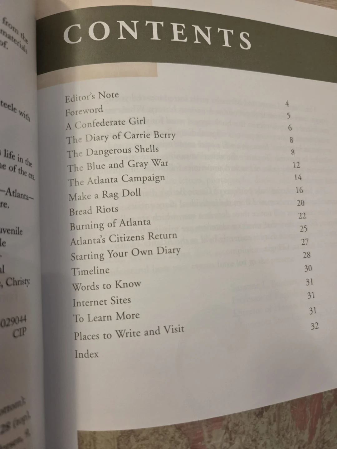 A Confederate Girl: 1864 The Diary of Carrie Berry,  Book - photo 3