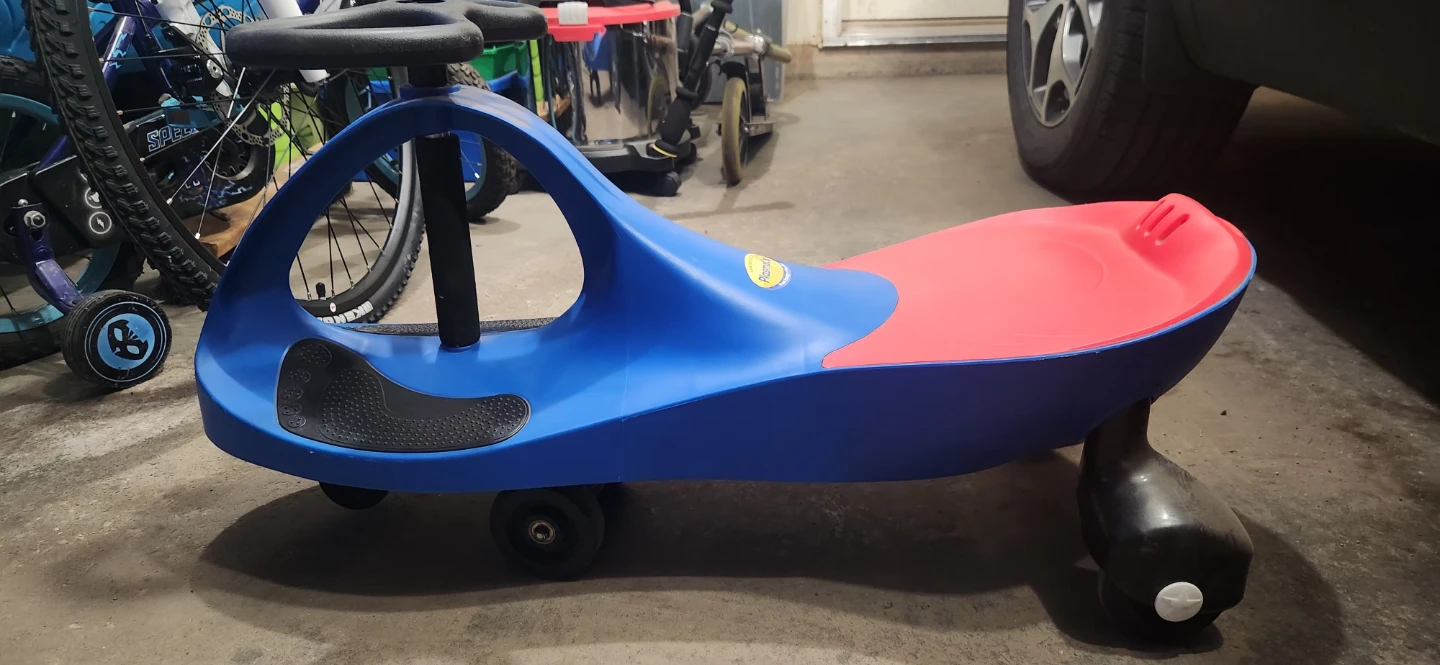Plasmacar Ride-On Toy Blue/Red