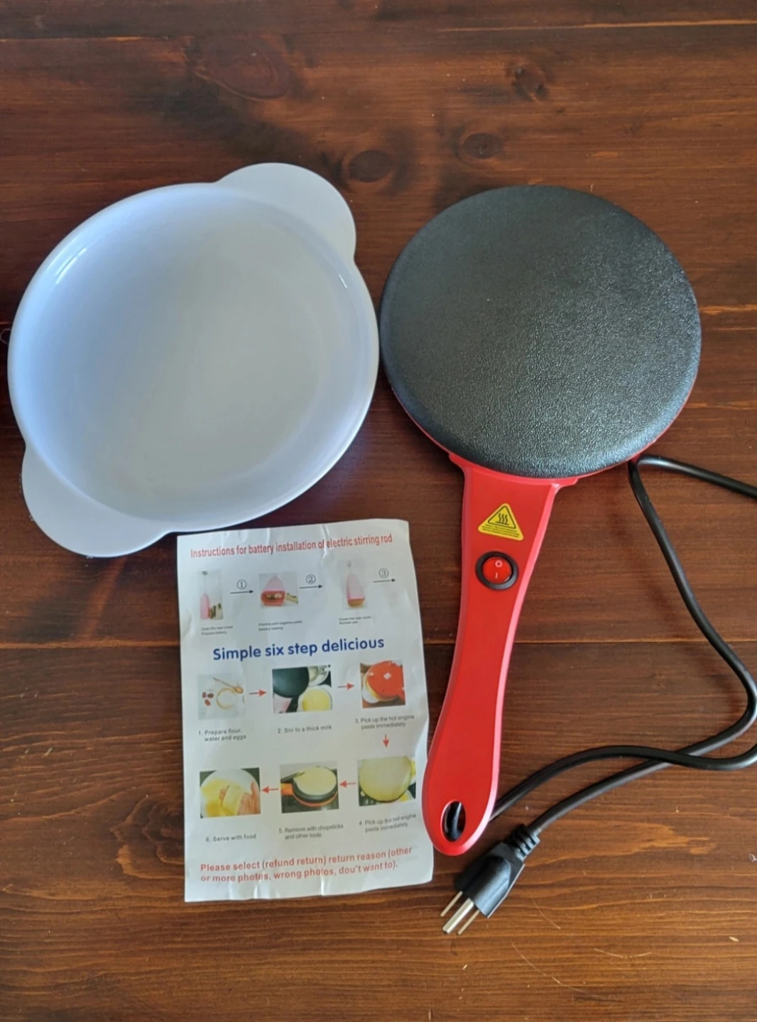 Instant Crepe & Pancake Maker - photo 2