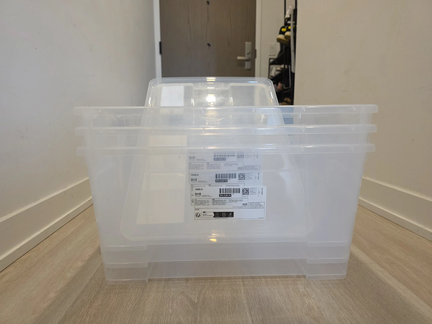 IKEA SAMLA Storage Box $5