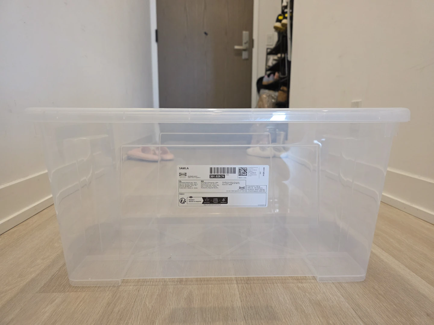IKEA SAMLA Storage Box $5 - photo 3