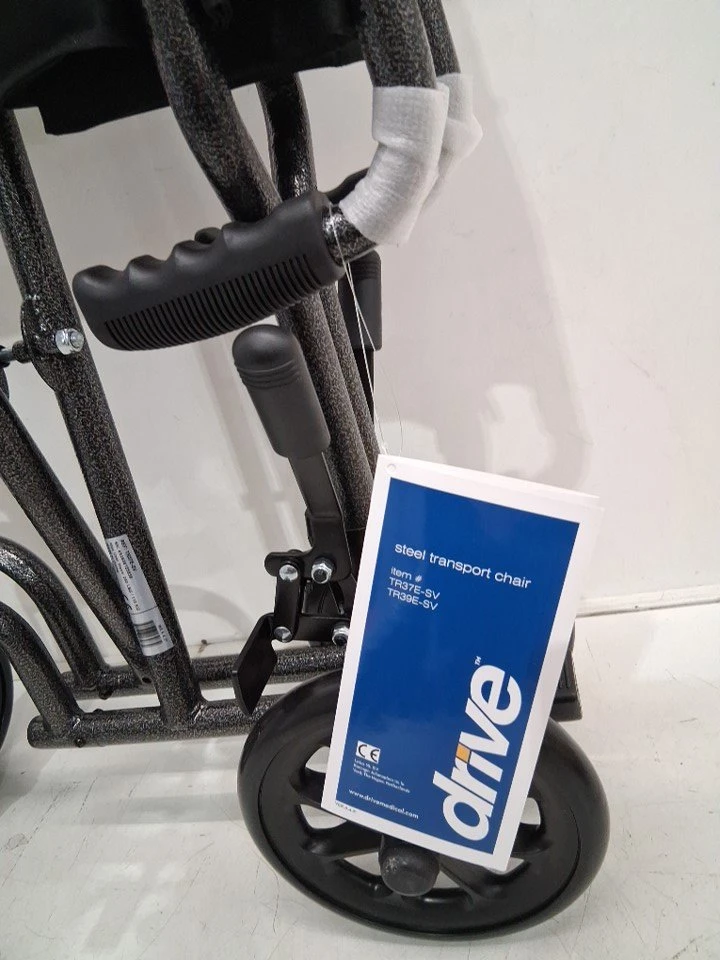 NEW- Drive Medical Lightweight Steel Transport Wheelchair - photo 4