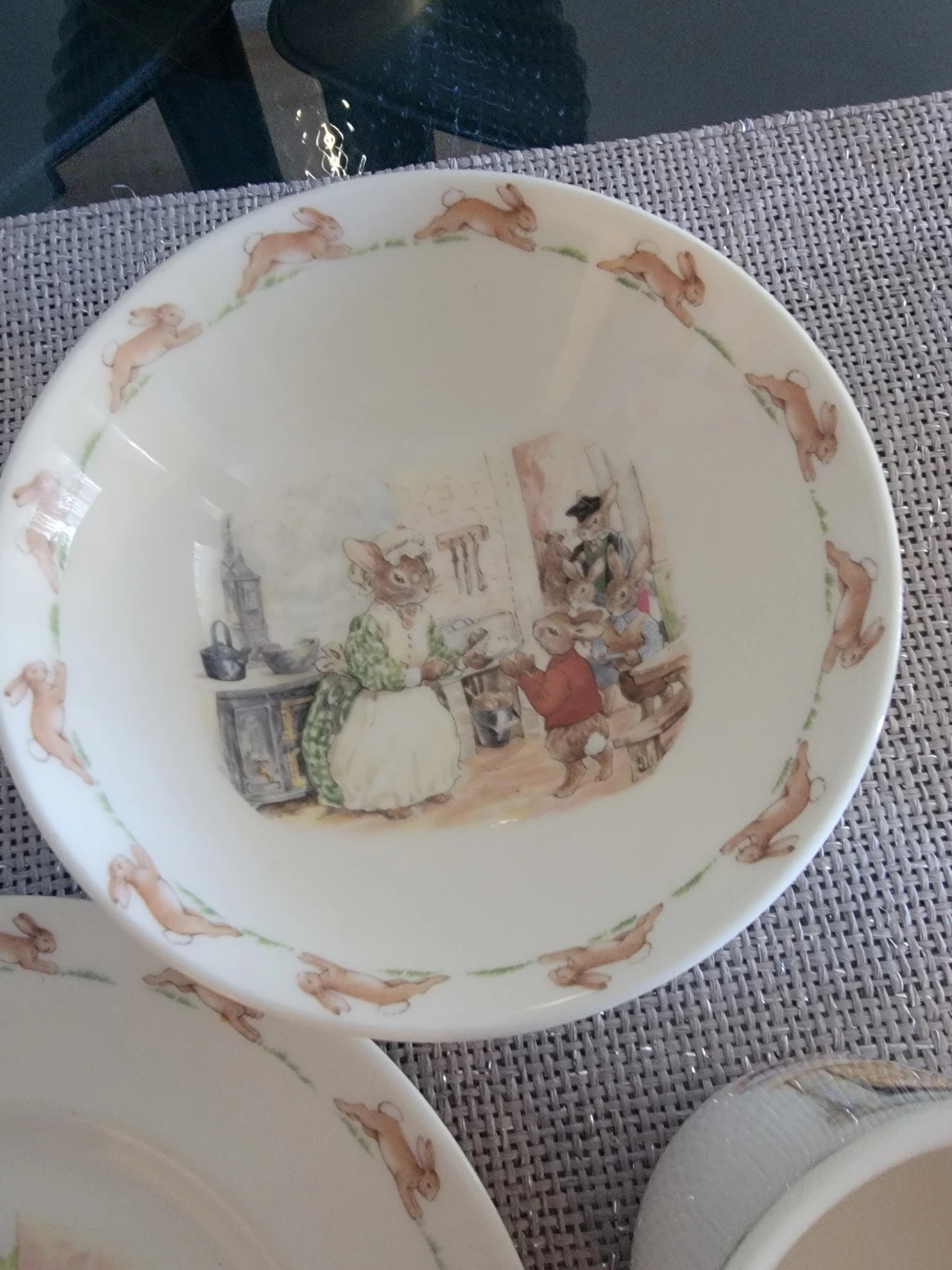 Beatrix Potter Peter Rabbit Dinner Plate and Bowl Set - photo 4