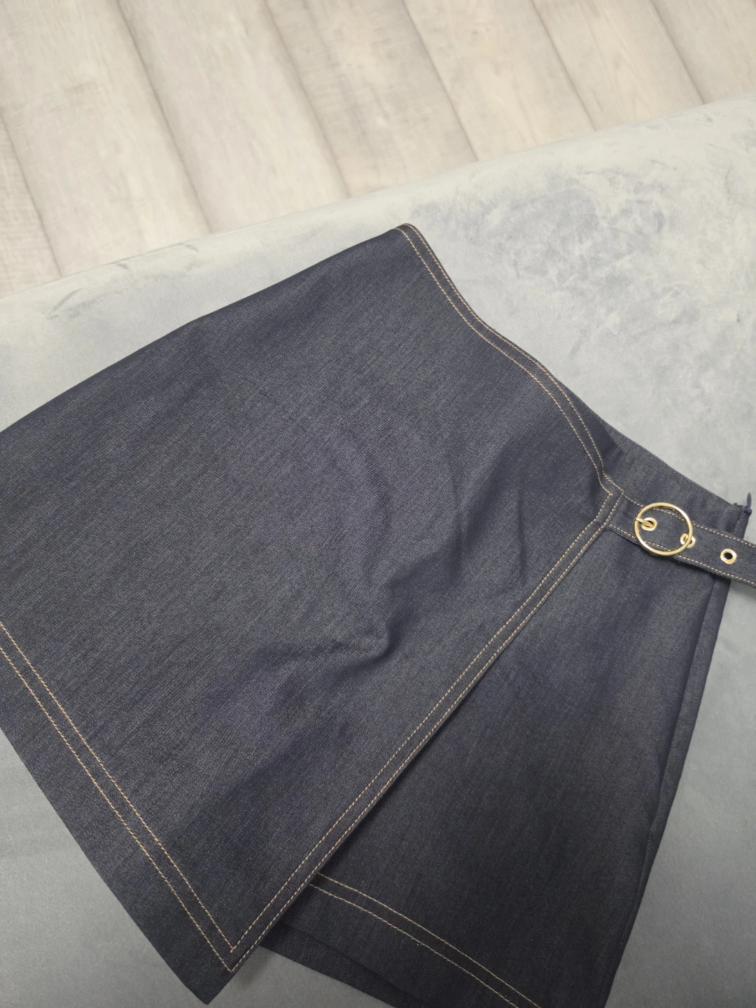 Zara Denim Mini Skirt XS