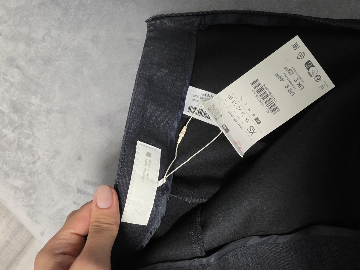 Zara Denim Mini Skirt XS - photo 3