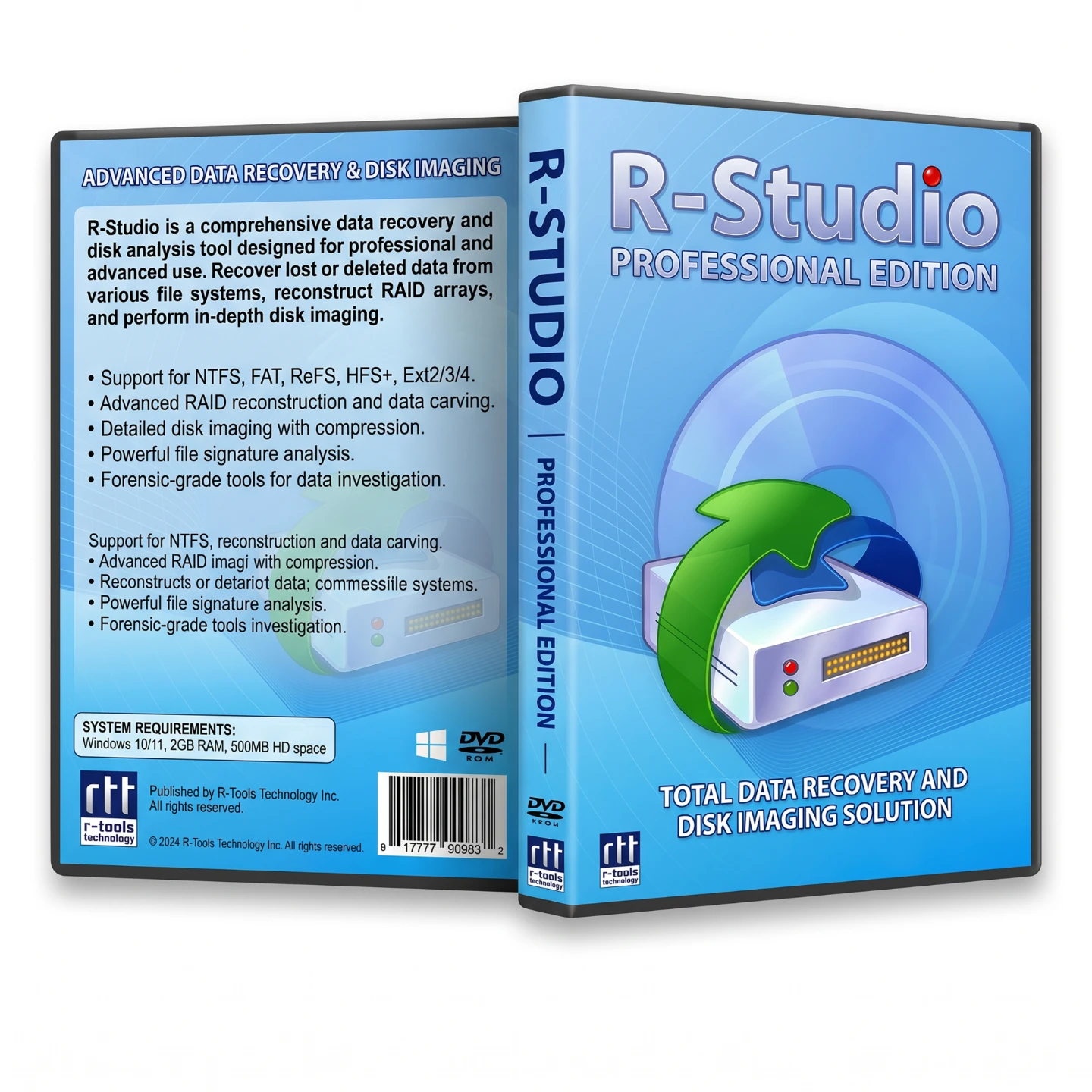 R-Studio Technician Bootable DVD