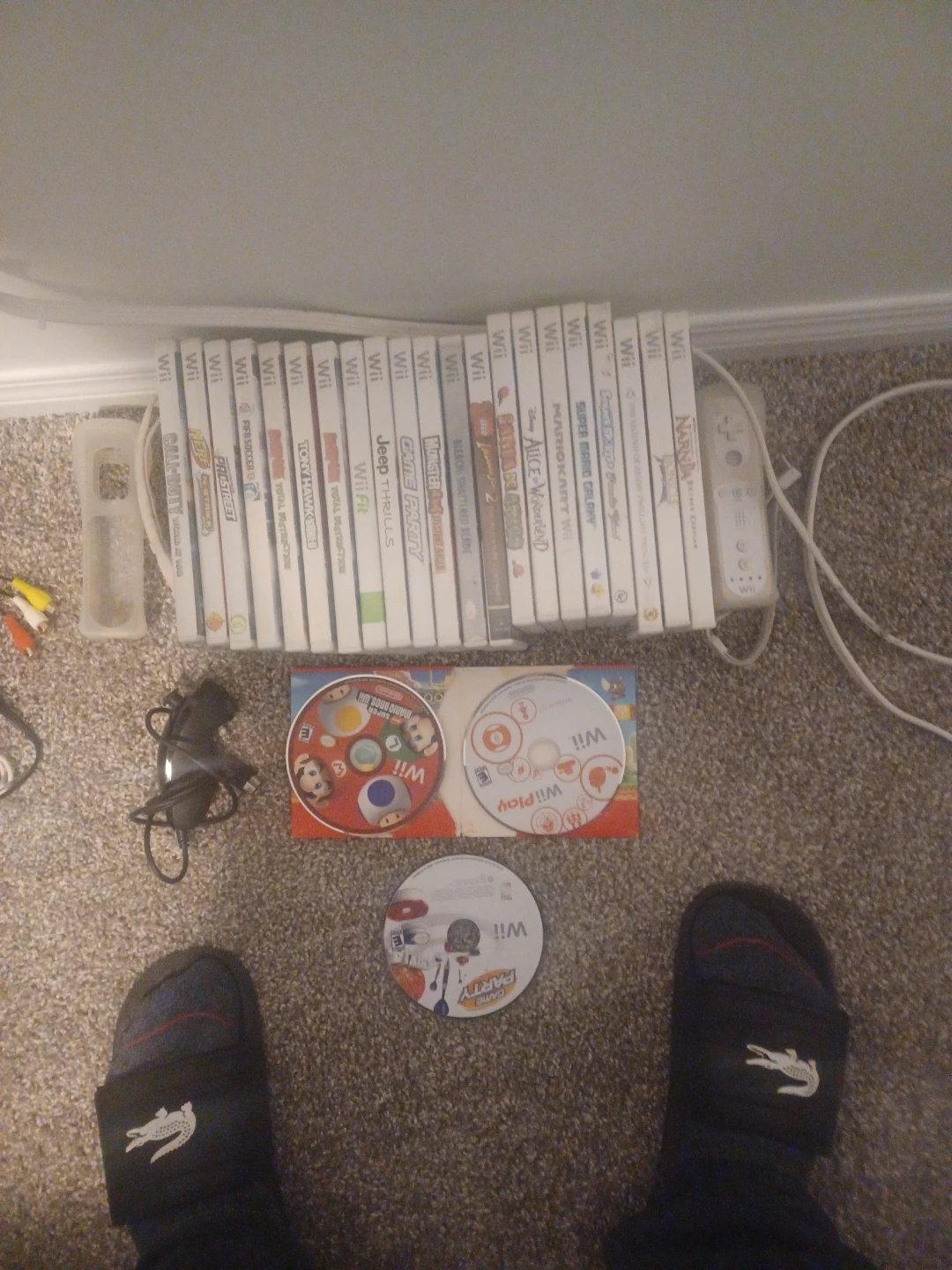 Nintendo Wii and games bundle