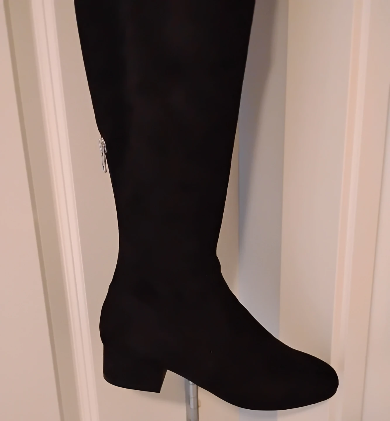 ⚽ Brand New Genuine Suede Tall Dress Boots - photo 2