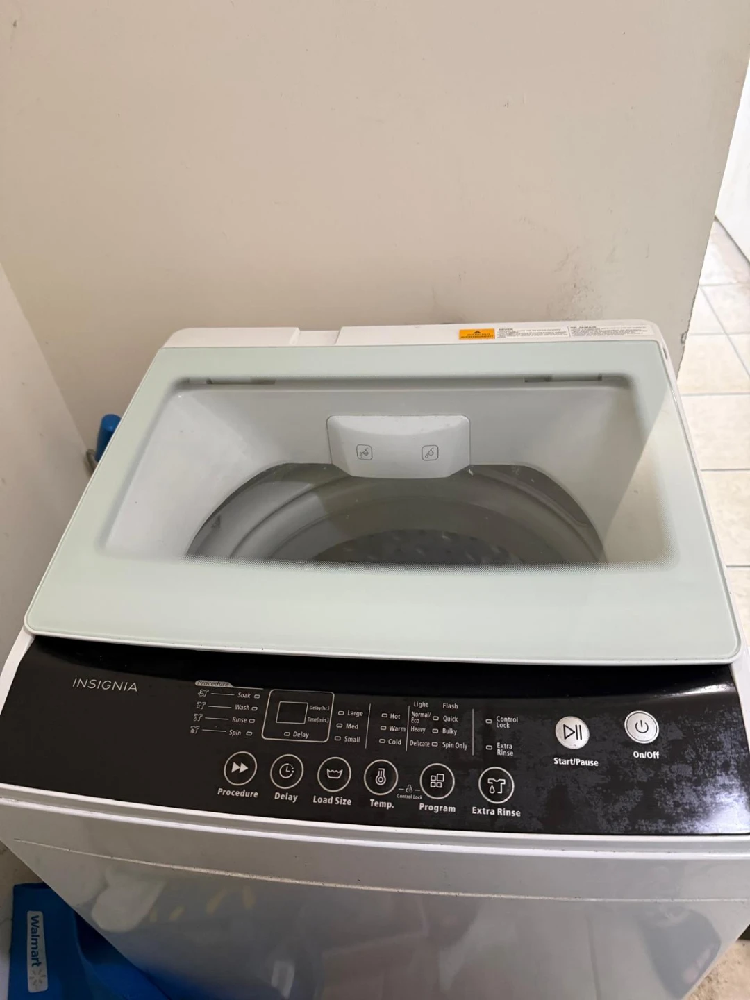 Insignia™ - 1.6 Cu. Ft. Top Load Portable Washer (NS-TWM16WH9)