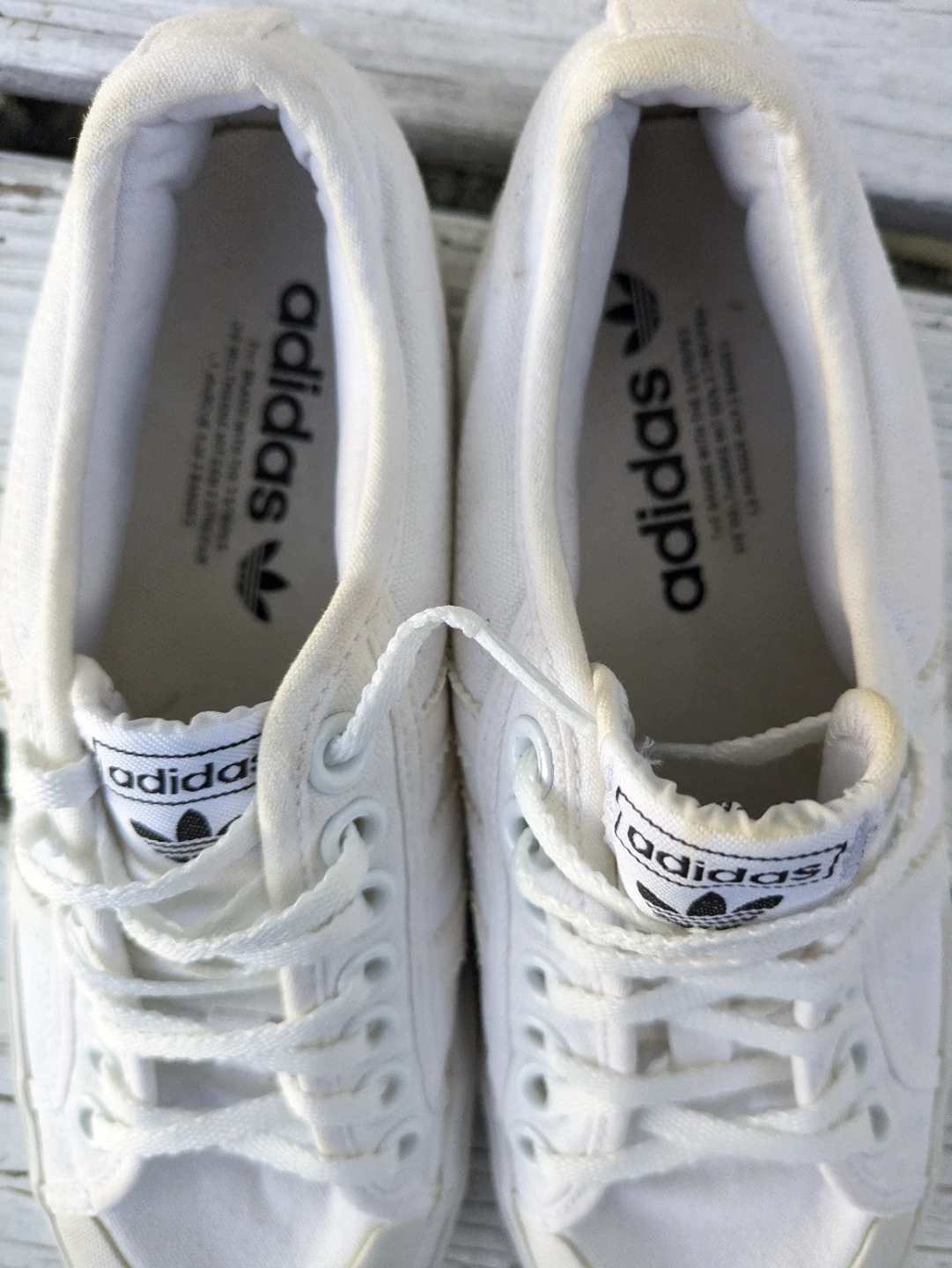 ​👟 Adidas Nizza Platform Sneakers - All White 👟 - photo 2