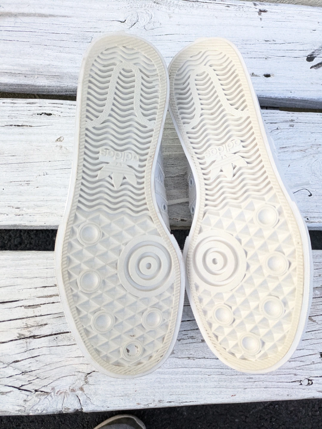 ​👟 Adidas Nizza Platform Sneakers - All White 👟 - photo 5