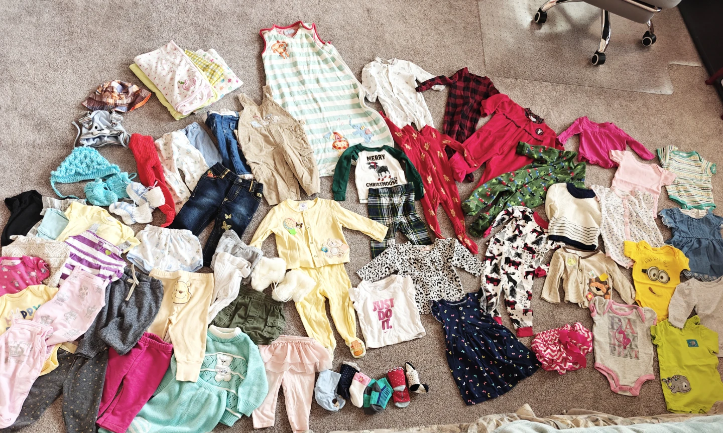 ⚽ Baby clothes mix size 0-12 months 57 pcs