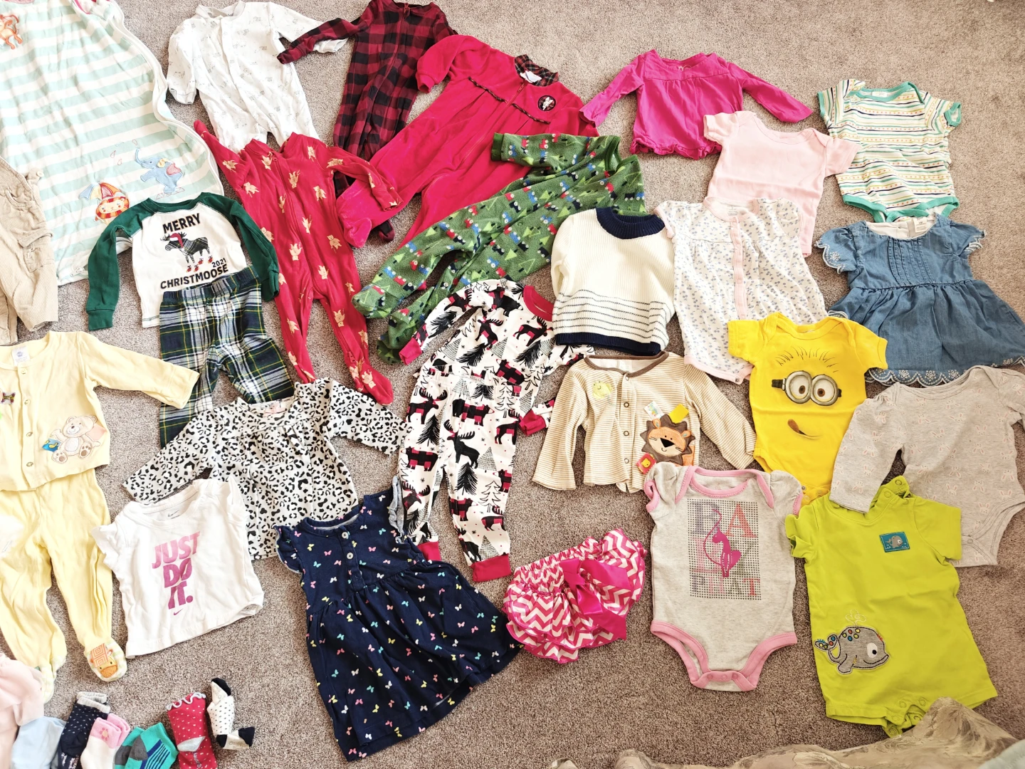 ⚽ Baby clothes mix size 0-12 months 57 pcs - photo 3
