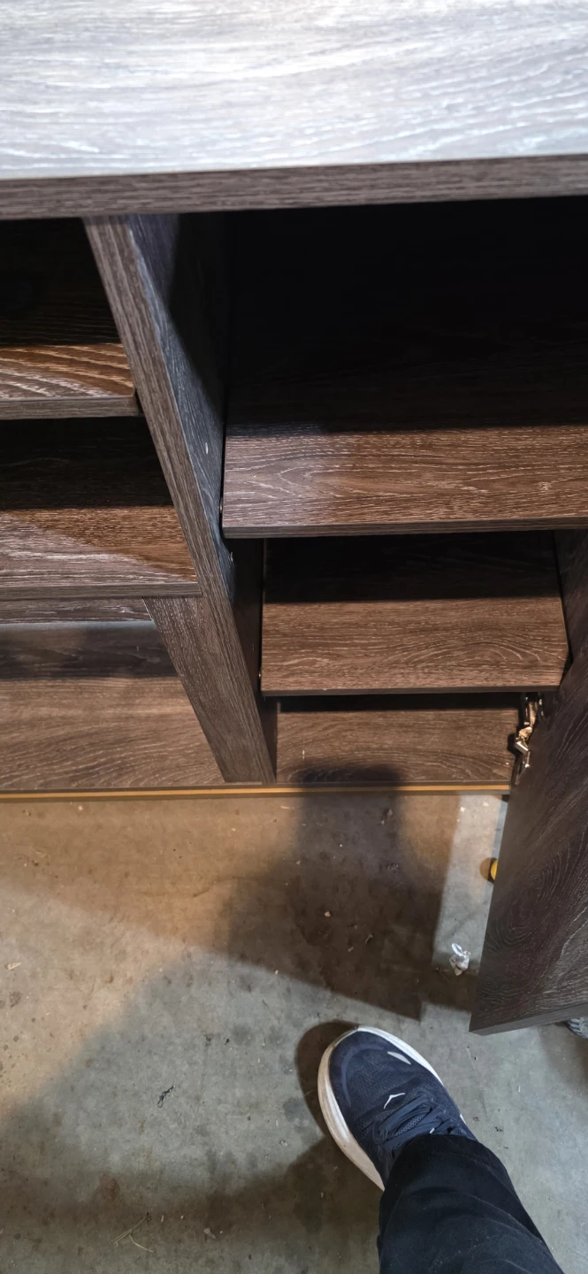 Sideboard or buffet or tv  Cabinet with Gold Handles - photo 2