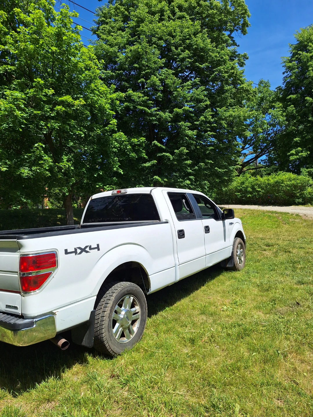 White Ford F-150 4x4 Truck - photo 4