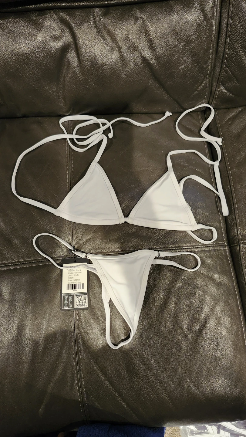 Sherrylo White Bikini Set - Size S