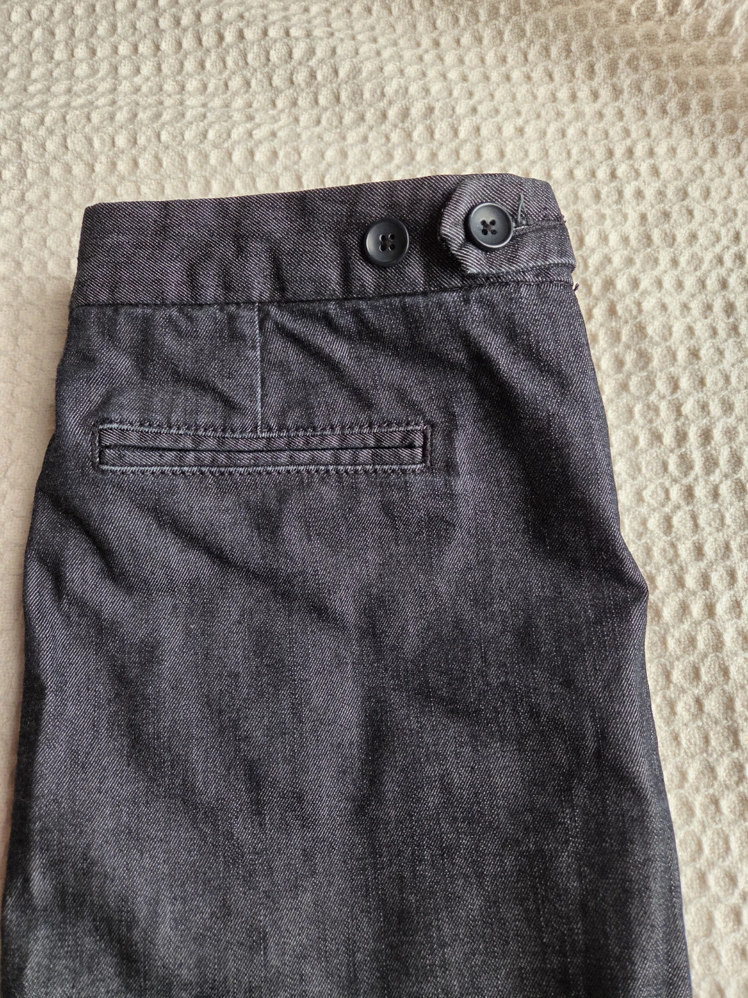 GAP Stretch Denim Skirt Size 4 Straight Casual - photo 5