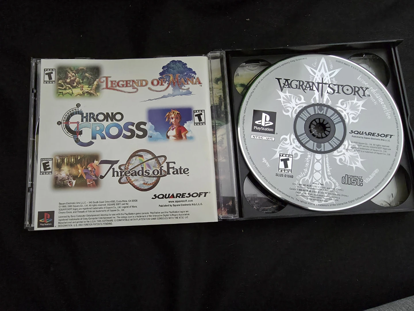 PlayStation Vagrant Story & 2000 Collector's CD Vol. 3 Games - photo 2