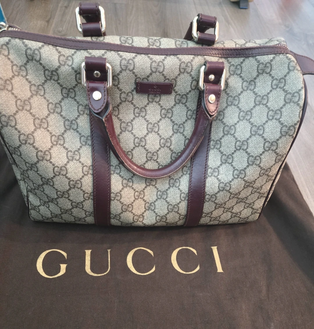 GG Supreme Boston Bag