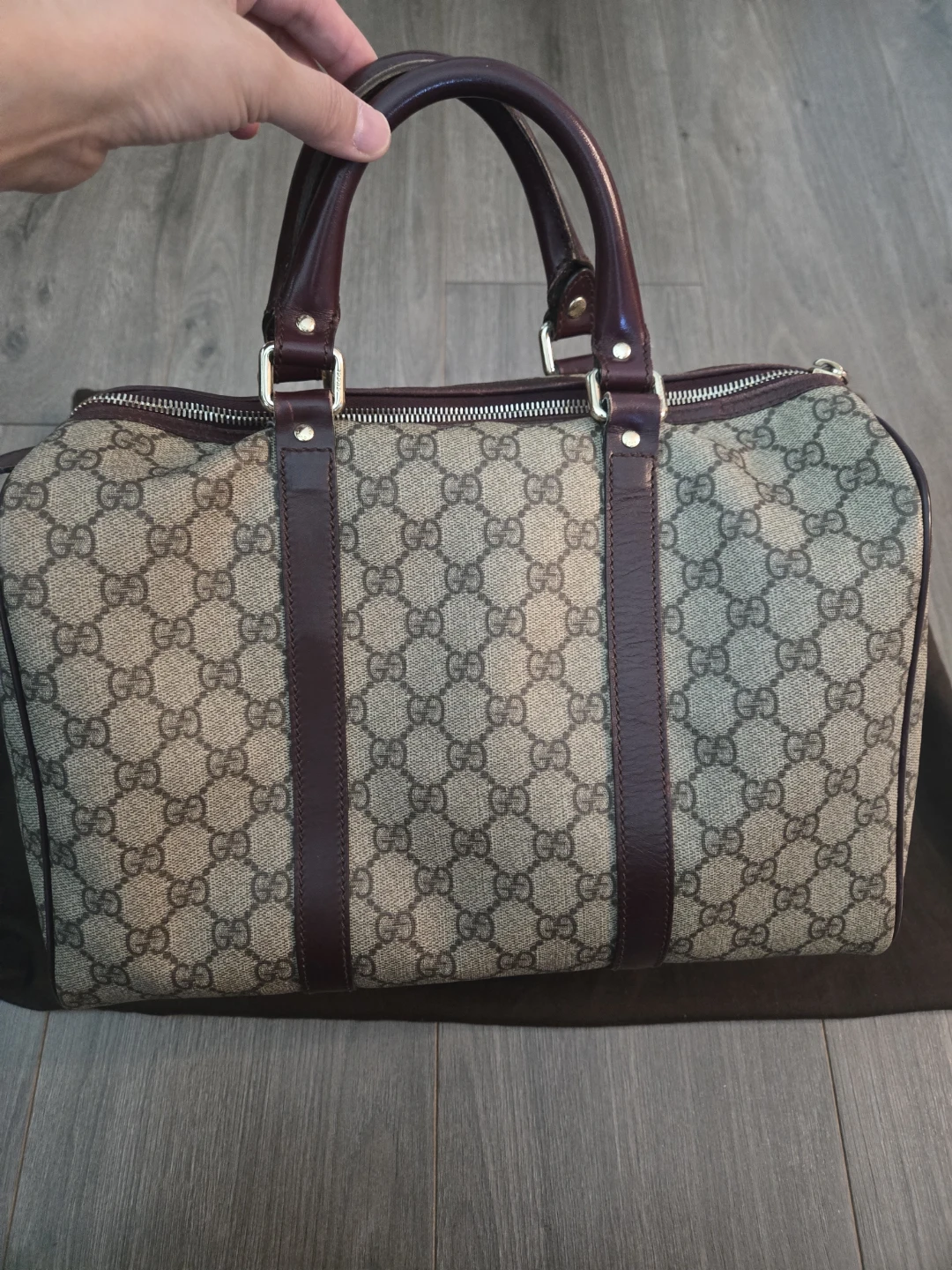 GG Supreme Boston Bag - photo 3