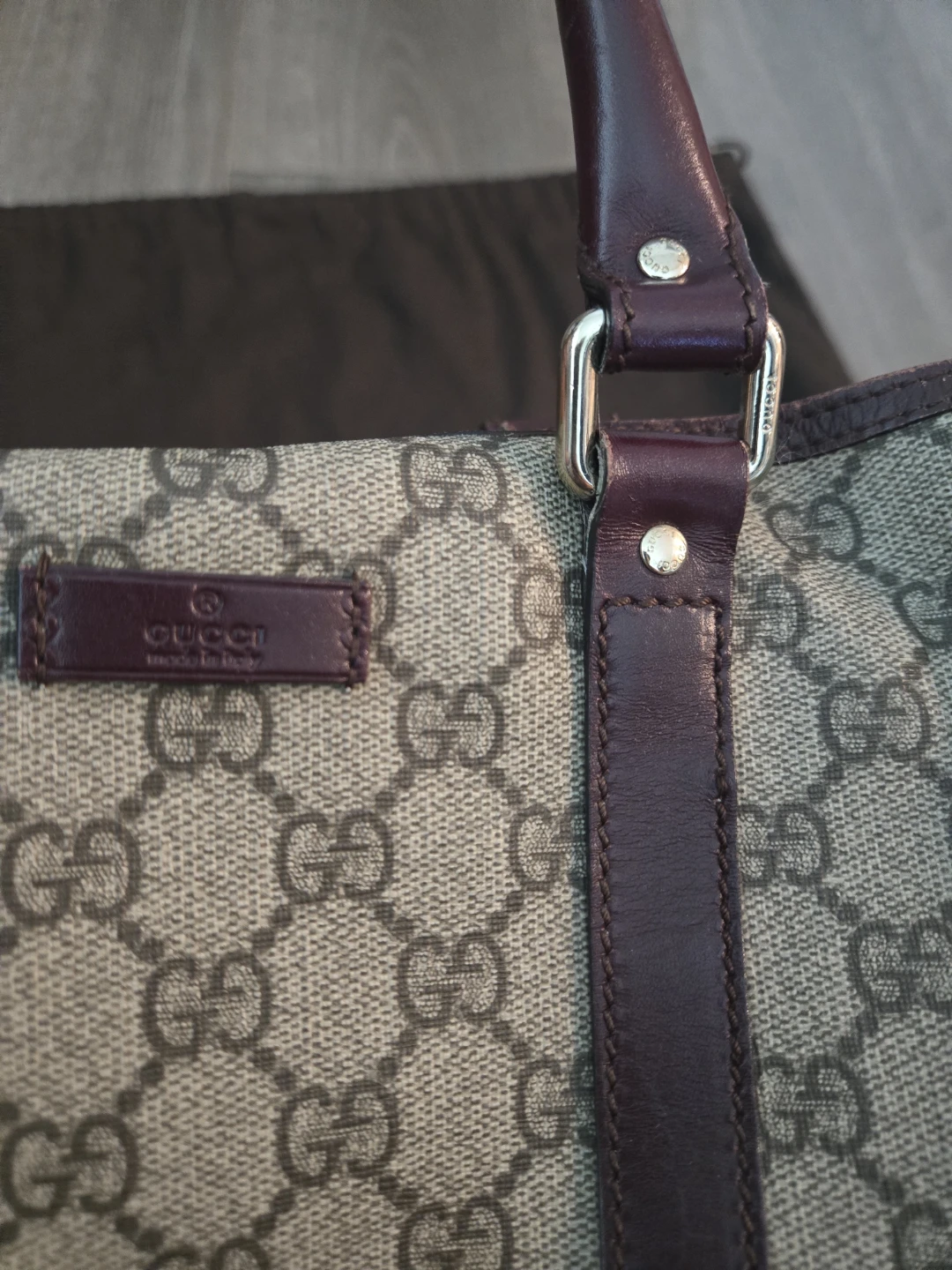 GG Supreme Boston Bag - photo 4