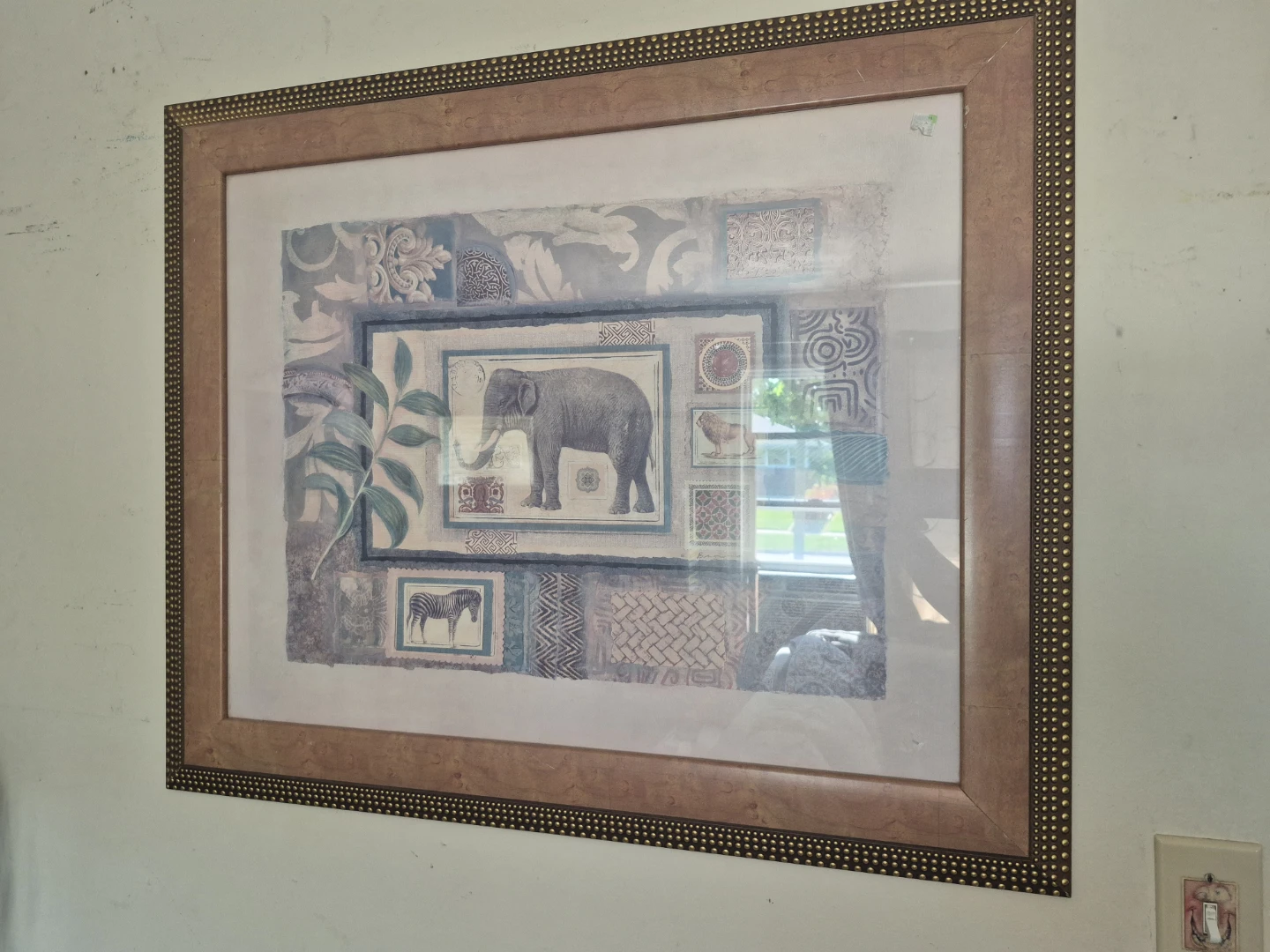 Framed African Wildlife Art Print