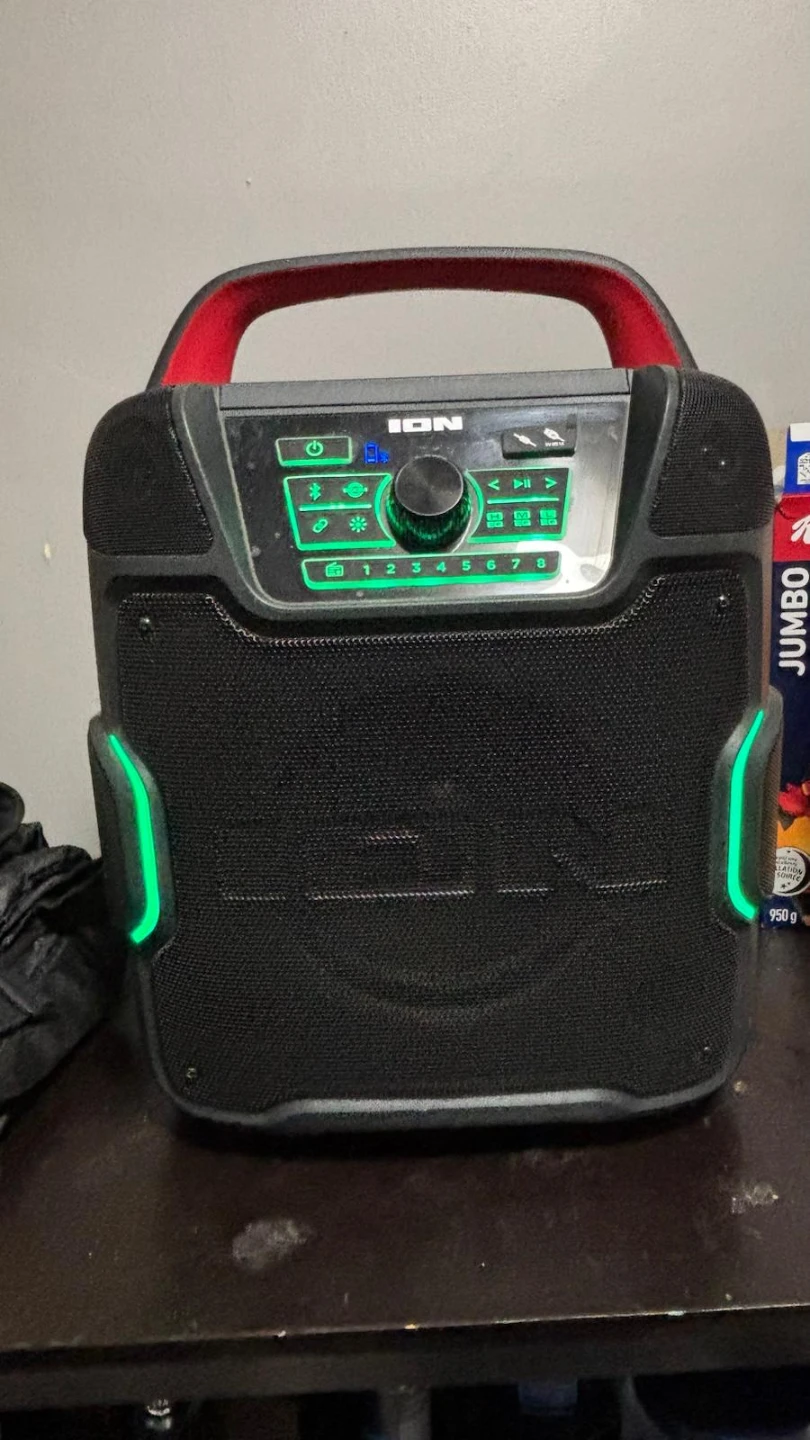 ION Portable Bluetooth Speaker with LED Lights - photo 2