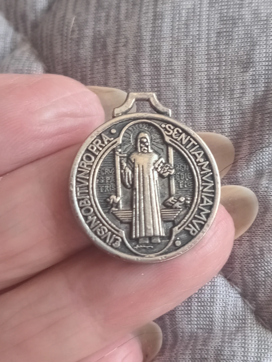 Saint Benedict Medal Pendant - photo 3