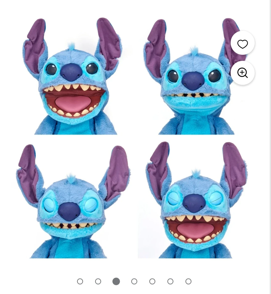 Disney Lilo & Stitch RealFX Interactive Plush Puppet - photo 3