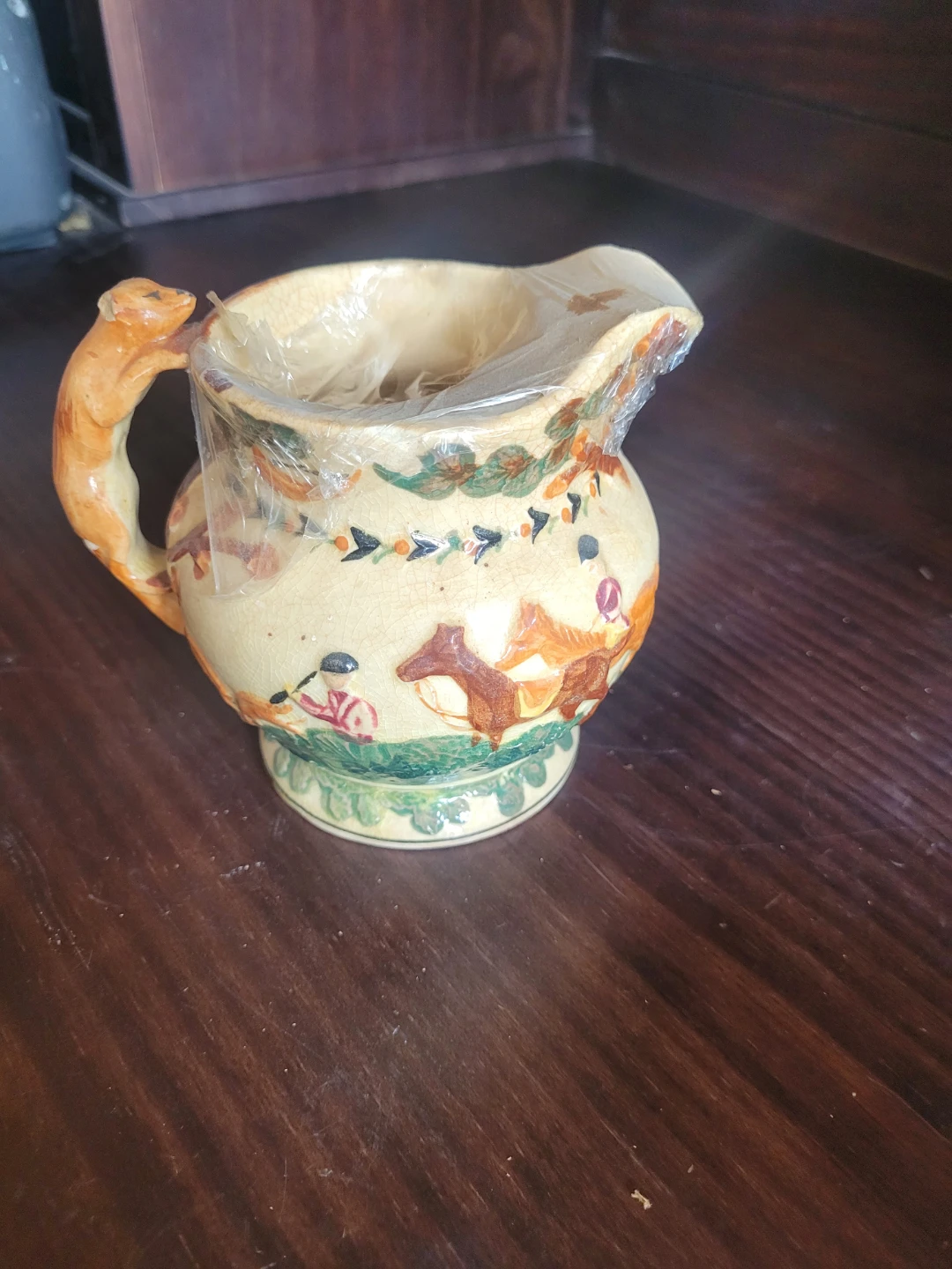 antique Crown Devon Fielding's musical jug - photo 3
