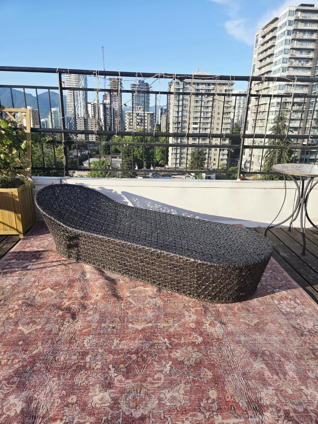 Long Stretch Patio Lounge Chaise (Delivery Available)